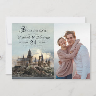 Invitation Harry Potter   Château de Hogwarts Enregistrer la 