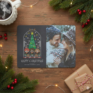 Invitation HARRY POTTER™ Cross-Stitch Holiday