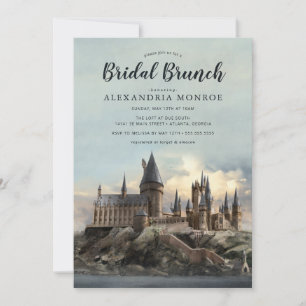 Invitation Harry Potter   Hogwarts Castle Bridal Brunch