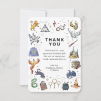 Harry Potter Icons Anniversaire Merci