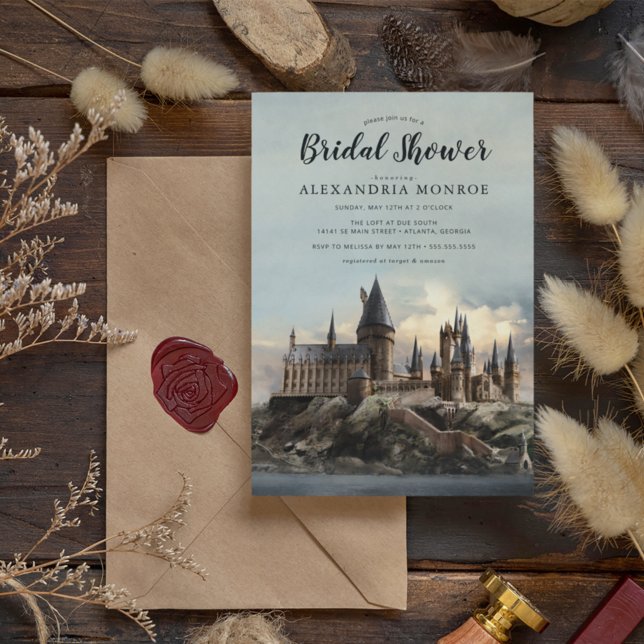 Invitation Harry Potter | Mariage au Château de Poudlard (Créateur téléchargé)