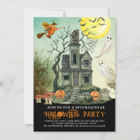 Haunted House Halloween Party