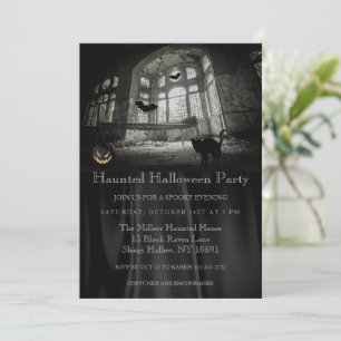Invitation Haunween Party Halloween