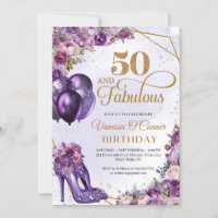 Haut talons violets et fleurs et ballons roses