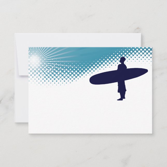 Invitation haute surf ciel (Devant)