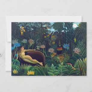 Invitation Henri Rousseau - Le Rêve / The Dream