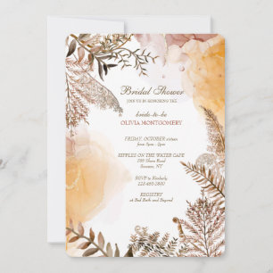 Invitation Herbes d'automne