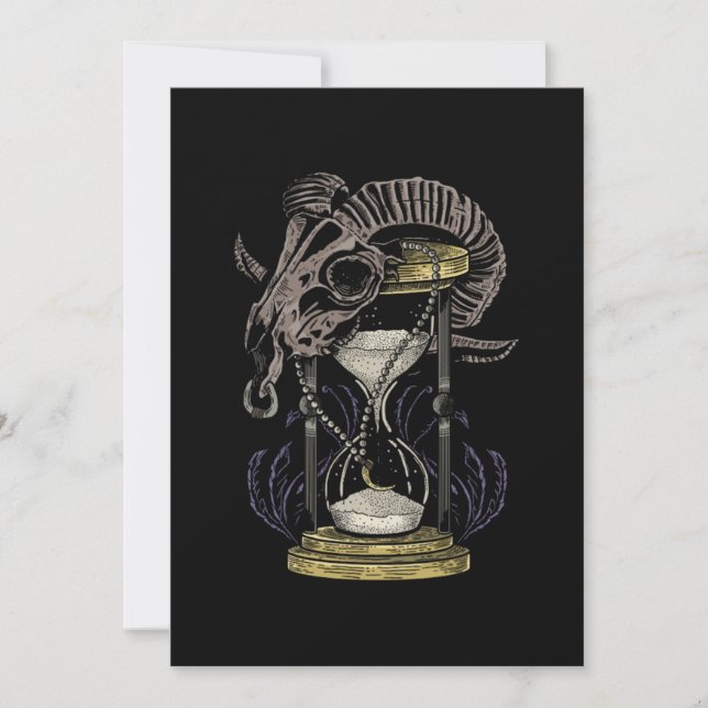 Invitation Heure Voyage Science Fiction Intemporelle Gif (Devant)
