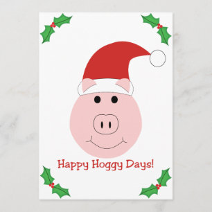 Invitation heureuse de fête de Noël de jours de