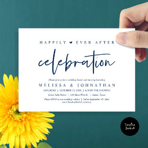 Invitation Heureusement Jamais Après La Célébration, Dîner Ma