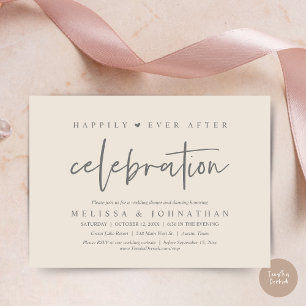 Invitation Heureusement Jamais Après La Célébration, Dîner Ma