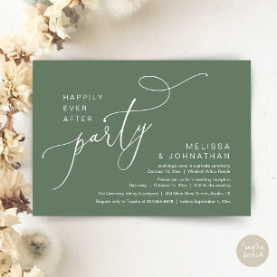 Invitation Heureusement Jamais Après La Fête Réception De Mar