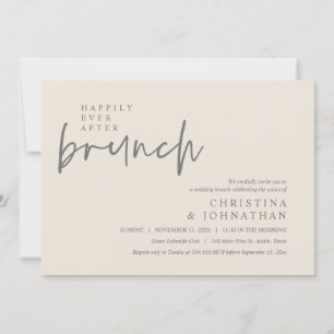 Invitation Heureusement Jamais Après Le Déjeuner Fête De Mari