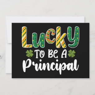 Invitation Heureux d'être une école principale St Patrick's D