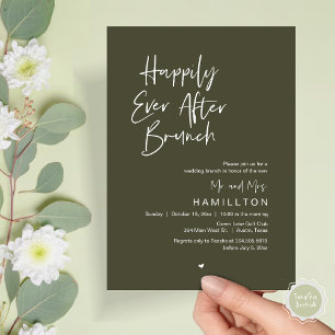 Invitation Heureux Jamais Après Brunch Le Matin Après