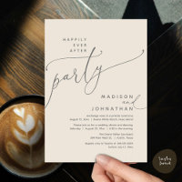 Heureux Jamais Après Le Dîner D'Elopement Du Maria