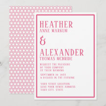 Hexagon de couleur personnalisée simple et moderne