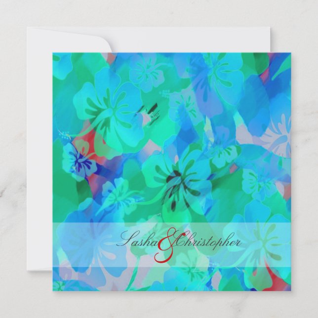 Invitation Hibiscus de Pix-Dezines (Devant)