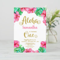 Hibiscus rose Aloha Tropical 1er anniversaire