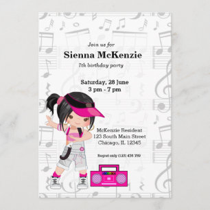 Invitation Hip hop