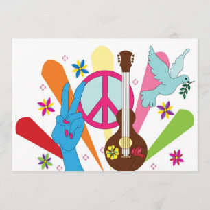 invitation hippie