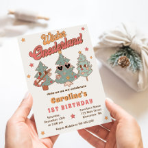 Hippie hiver Onederland Noël Arbre Anniversaire