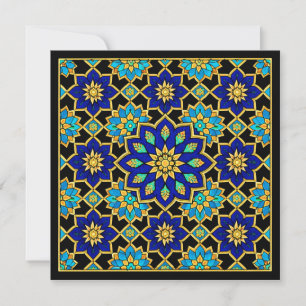Invitation Histoire du style ottoman Bleu Design