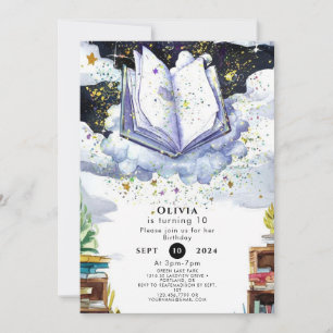 Invitation Histoire enchantée sur mesure Anniversaire