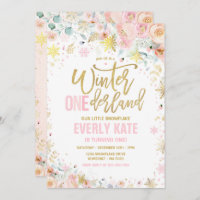 Hiver ONE derland 1er anniversaire Gold Peach rose