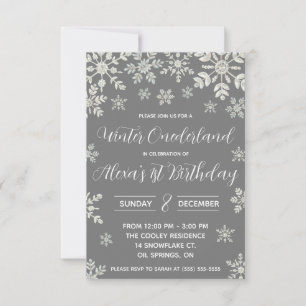 Invitation Hiver ONEderland, Fête du premier anniversaire du