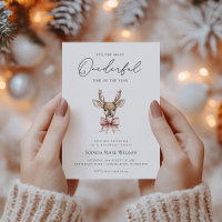 Hiver Onederland Pink Bow Noël Anniversaire