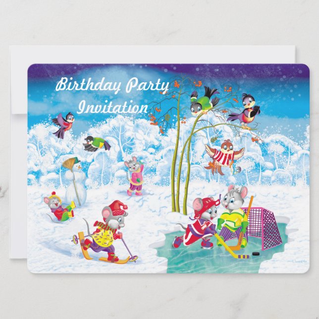 Invitation hockey (Devant)