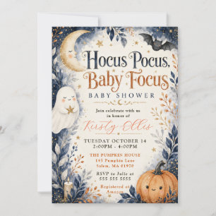 Invitation Hocus Pocus Baby Focus Baby Shower