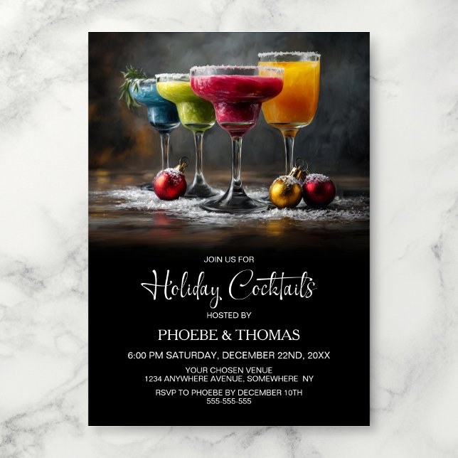 Invitation Holiday Cocktail Party (Créateur téléchargé)