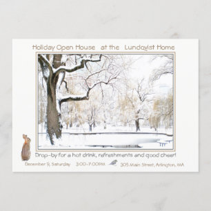 Invitation Holiday Open House : invitation/carte