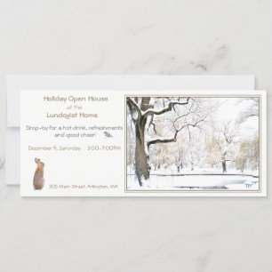 Invitation Holiday Open House : Y