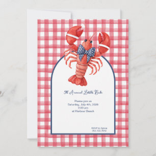 Invitation Homard d'été