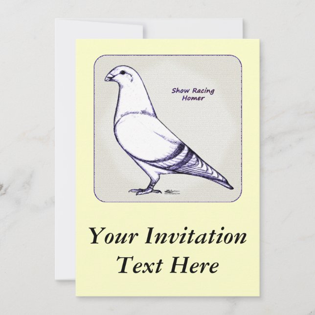 Invitation Homer Design (Devant)