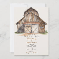 HOMESPUN - Rustic Barn Mariage