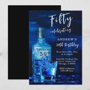 Invitation Hommes 50e anniversaire