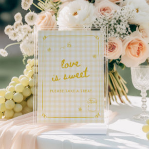 Invitation Honey Bee Fête des mariées Love is Sweet Card
