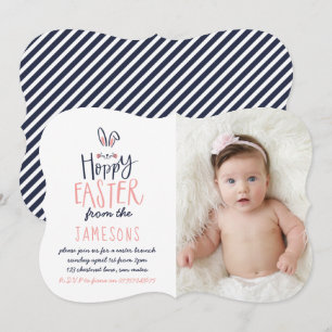 INVITATION HOPPY EASHY BUNNY