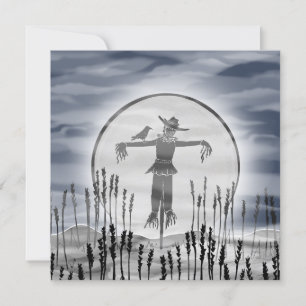 Invitation Horreur d'Halloween personnalisée Déplaisant Scare