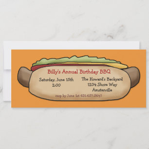 Invitation Hot Dog