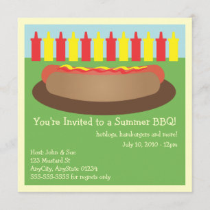Invitation Hotdog