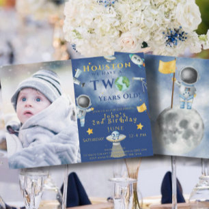 Invitation Houston Nous Avons Deux Ans Astronaute Spatiale