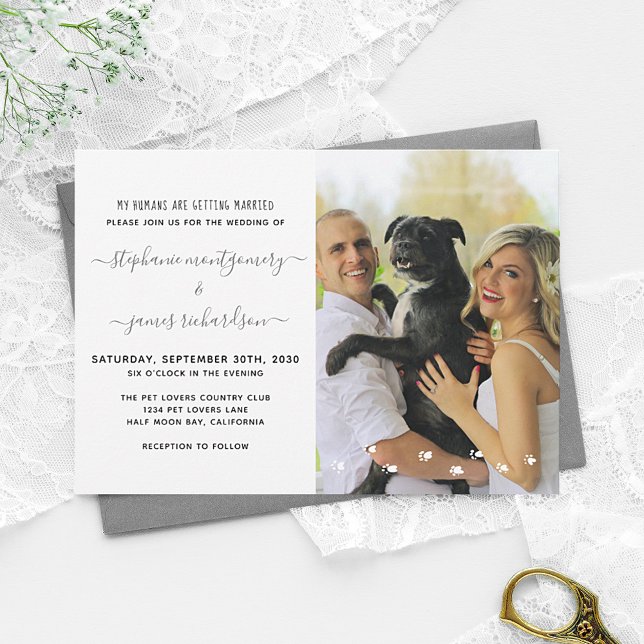 Invitation Humains Se Marier Personnalisé Animaux Mariages Ph (Créateur téléchargé)