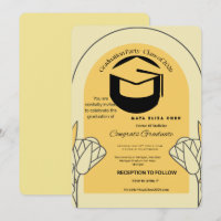 Icône de casquette d'invitation à la soirée de fin
