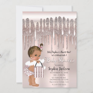 Invitation Icy Rose Rose Diamond Parties scintillant Drift Br