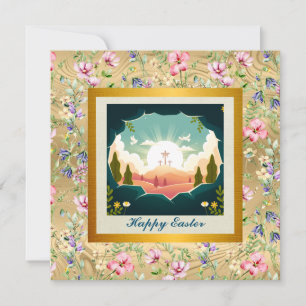 Invitation Il est ressuscité et célébration du dimanche de la